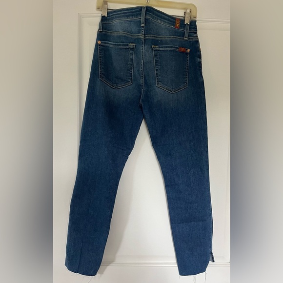 7 For All Mankind jeans, The Ankle Skinny, Size 27 - Picture 3 of 4